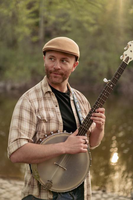 Peter Irving playing music